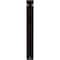 Ekena Millwork Crawley Wrought Iron Bracket, (Single center brace), Antiqued Bronze 1 1/2"W x 7 1/2"D x 10"H BKTM01X07X10SCRABZ - alternate 6